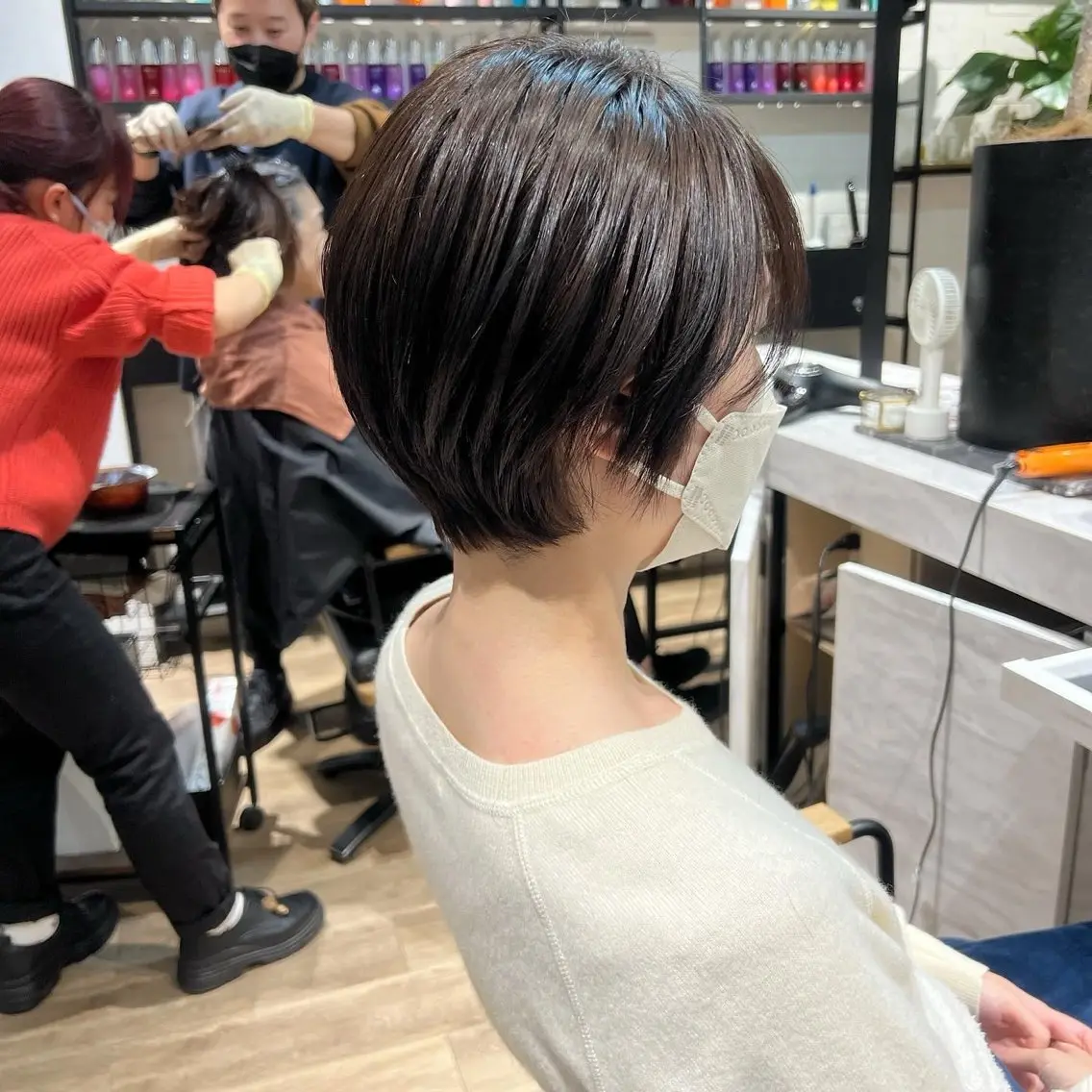 ショート ショートヘア 鈴木 麻希のヘアスタイル