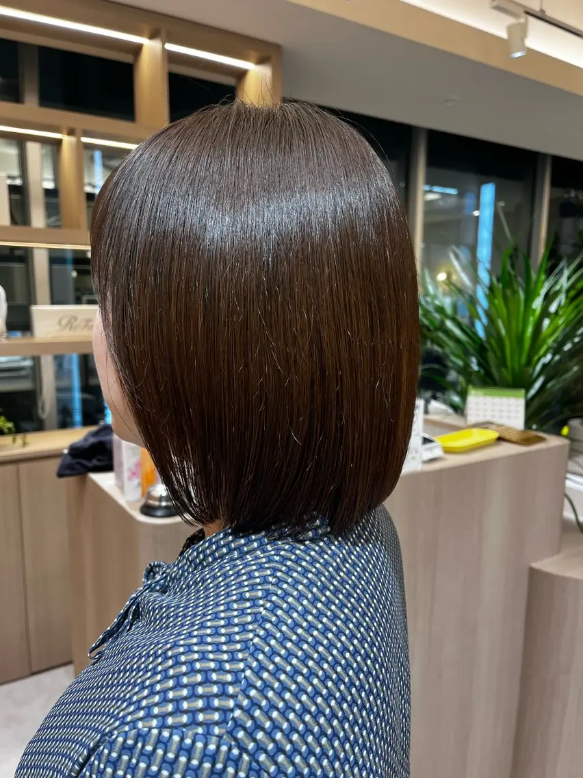 ミディアム ボブ Ha naのヘアスタイル