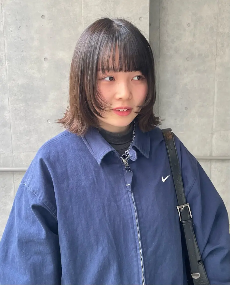ミディアム カット 🌈メンズパーマ🌈 メンズカットアリサのヘアスタイル