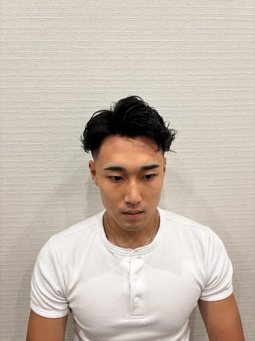 メンズカット&パーマの写真