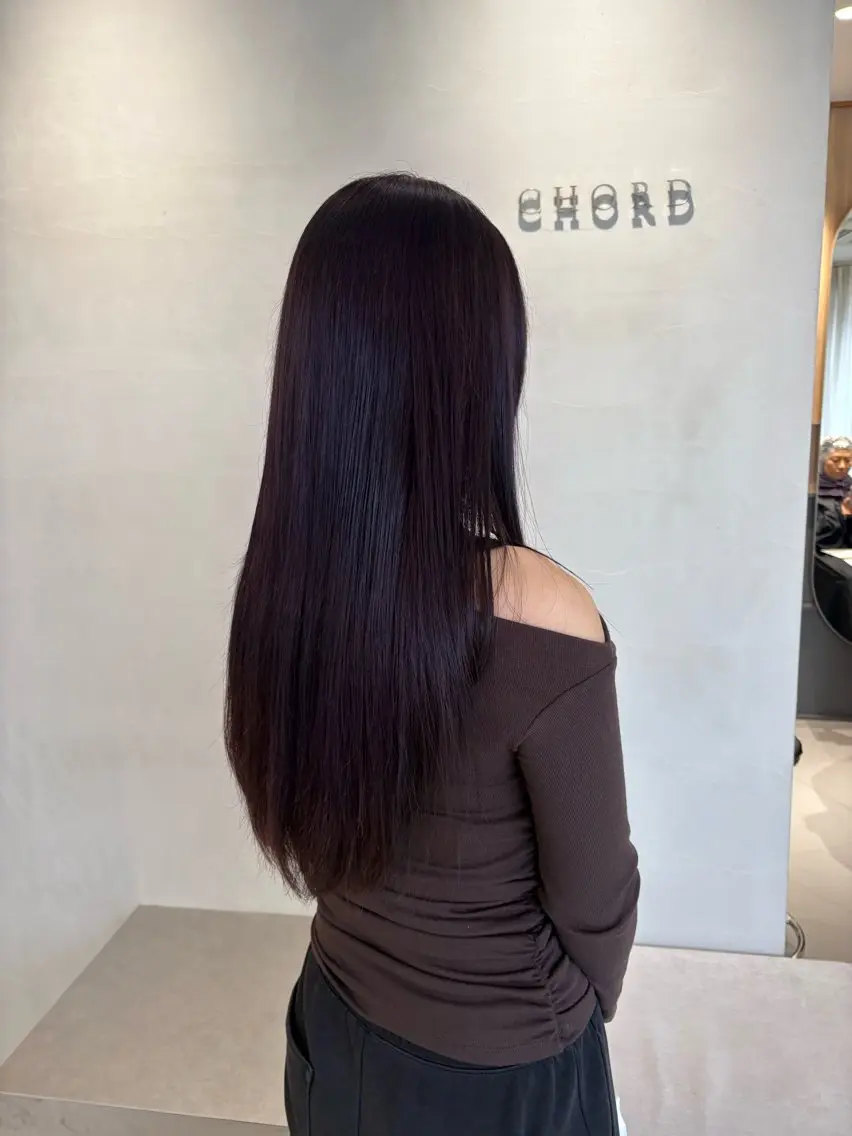 ロング カラー ブリーチ ダブルカラー ラベンダーカラー ブリーチなしカラー ヘアカラー 🌺momone /レイヤー🌺のヘアスタイル