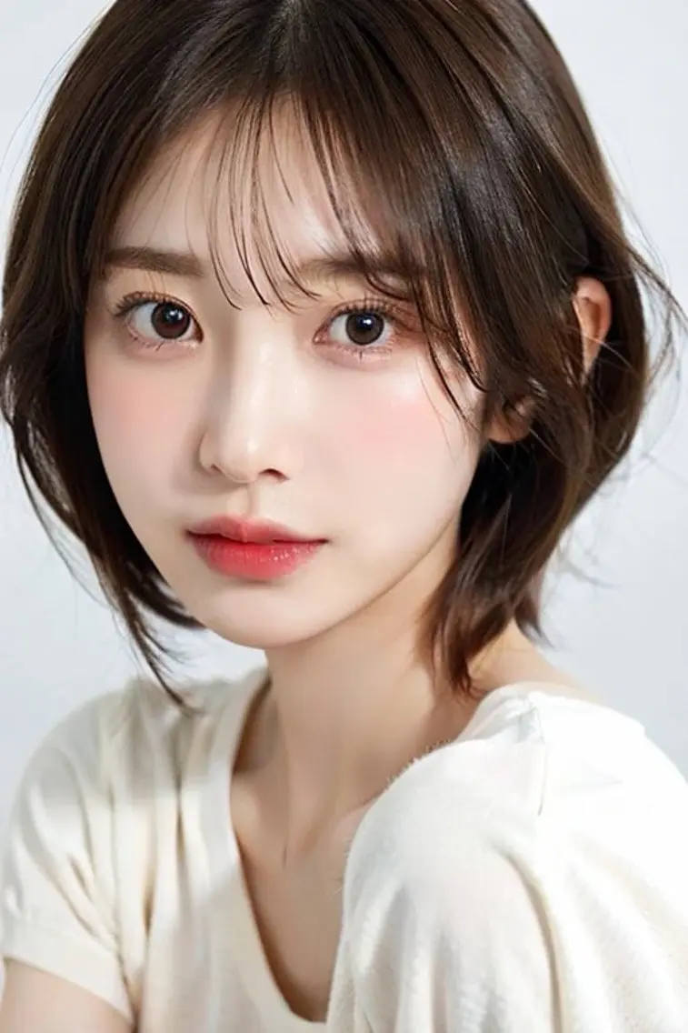 ショート カラー カット ヘアカラー トリートメント 🌈髪質改善🌈 過去の1艶サラ体験✨のヘアスタイル