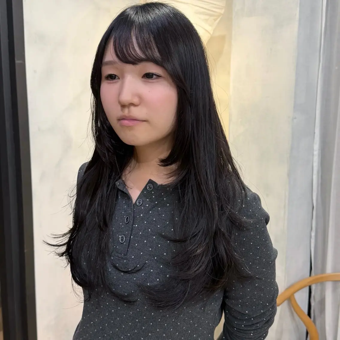 ロング カラーモデル fon▶山田 悠華のヘアスタイル