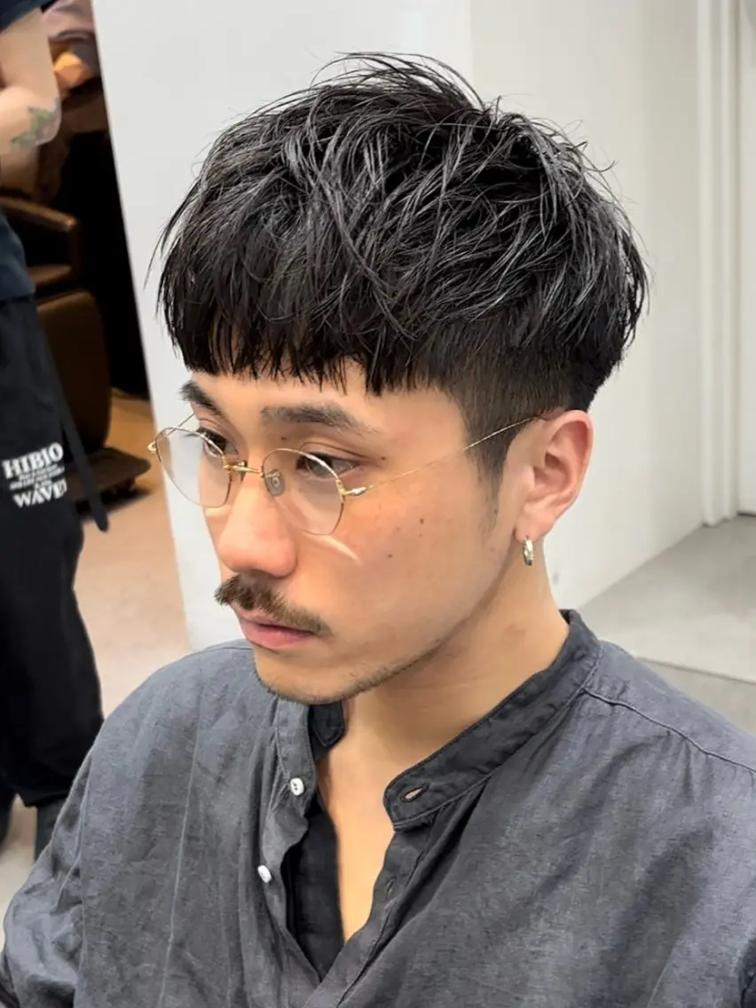 ショート パーマ カット パーマ クドウレイ fifth神南のヘアスタイル