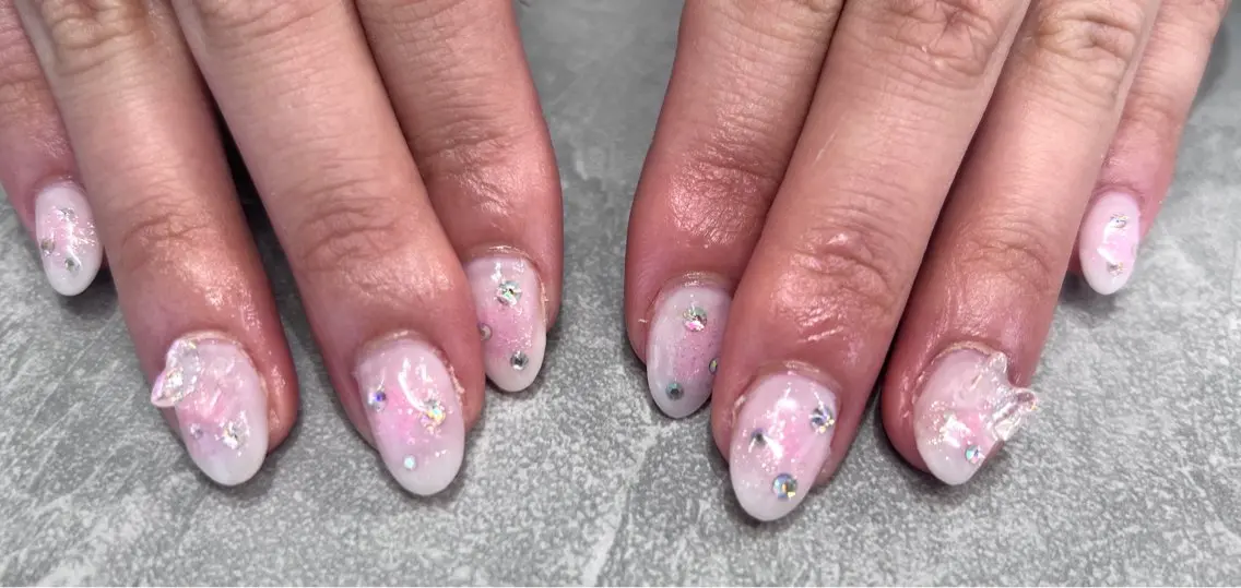 ネイル Miimo💅🏻 ほのか ·͜·♡のネイルデザイン