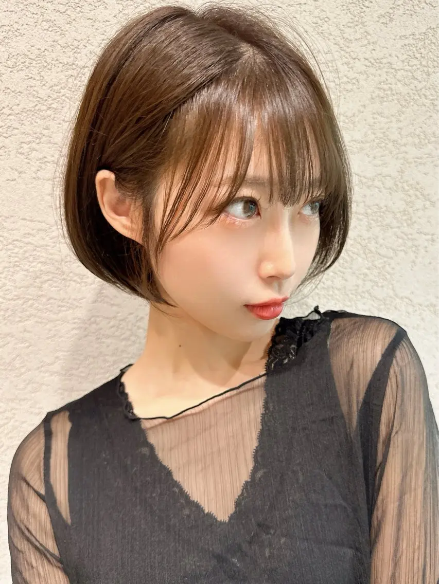 ショート カラー カット 美髪縮毛矯正✨🫧 レイヤー川村利幸のヘアスタイル