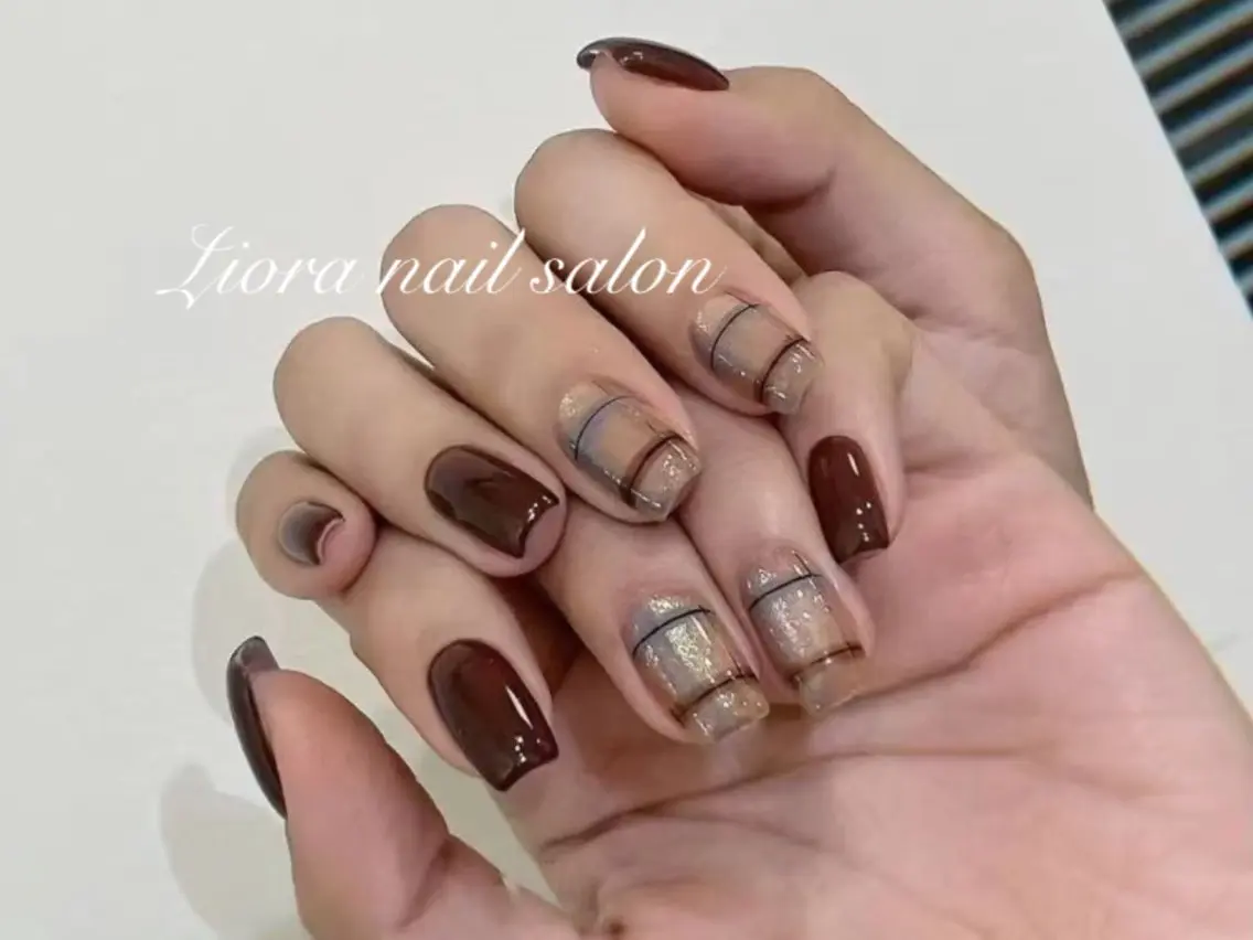 ネイル チークネイル フットネイル フレンチネイル ジェルネイル ガーリー ハンドネイル JUN Lioraネイルのネイルデザイン