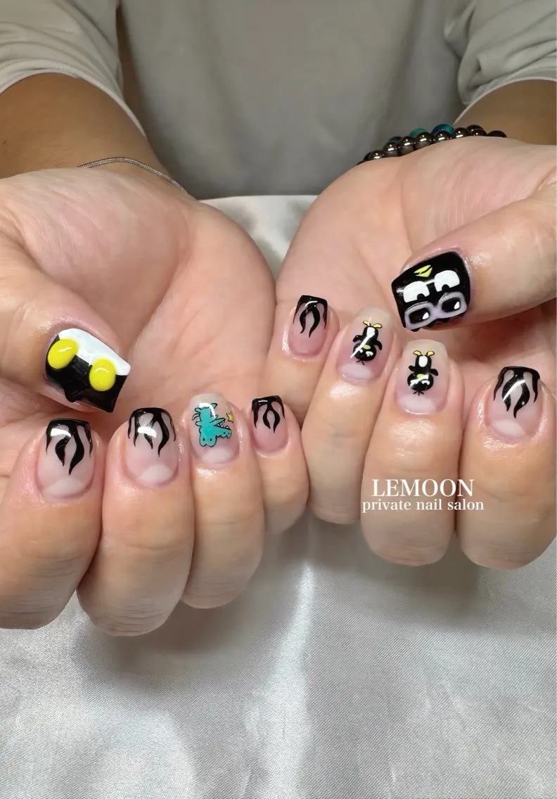 ネイル メンズネイル nail salon LEMOONのネイルデザイン