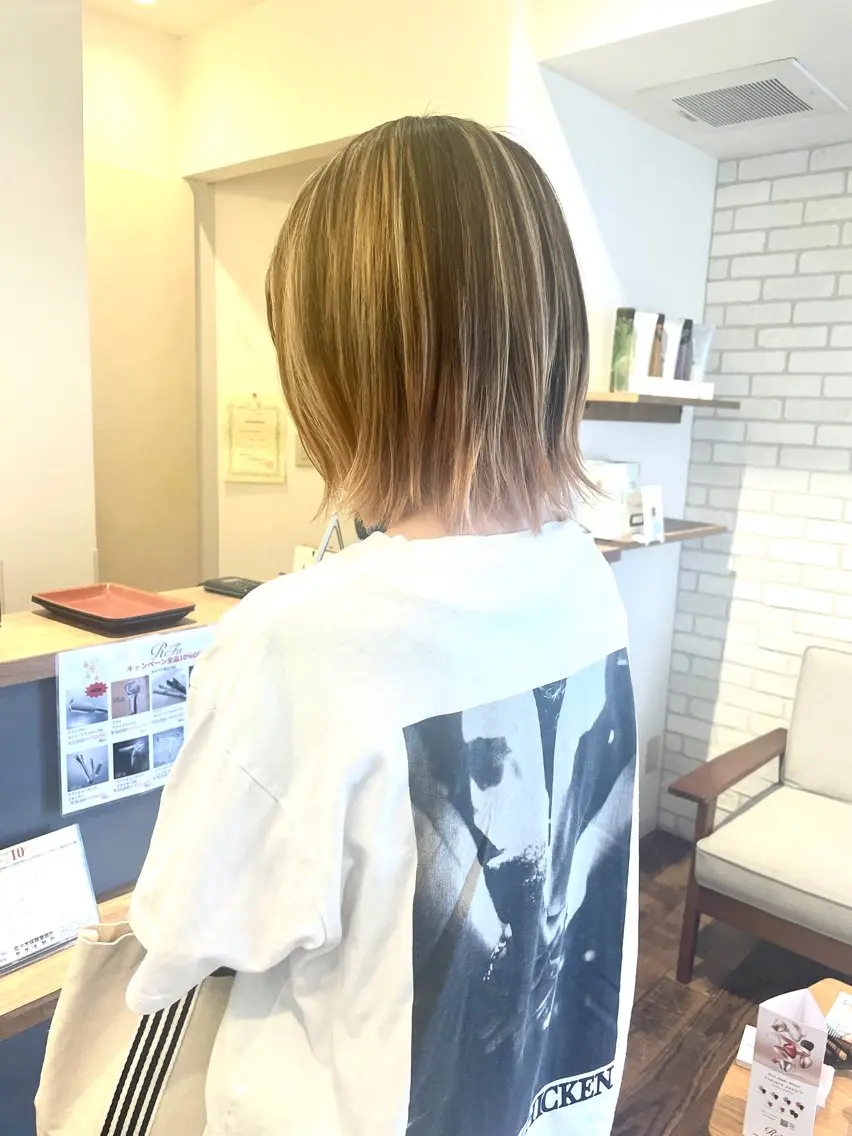 ショート ミニハラ miniharaのヘアスタイル