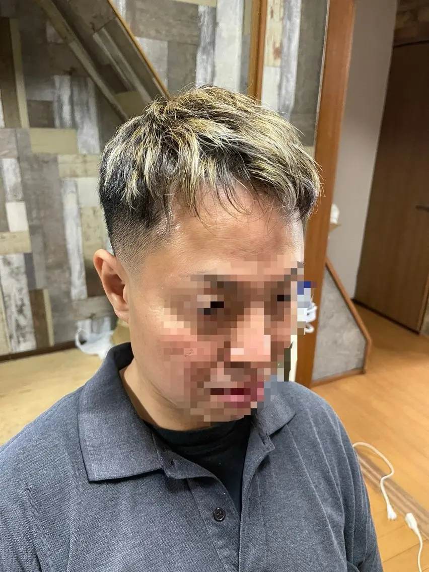 カラー メンズ カット ヘアカラー メンズ特化型/永井 友貴のヘアスタイル