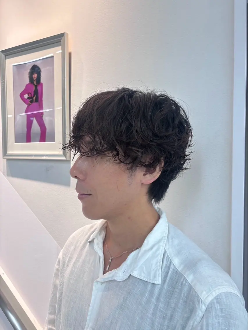 パーマ 岸本 謙生のヘアスタイル