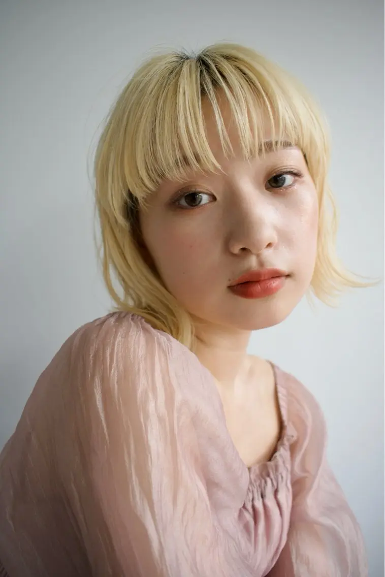 ミディアム 山中 束真のヘアスタイル