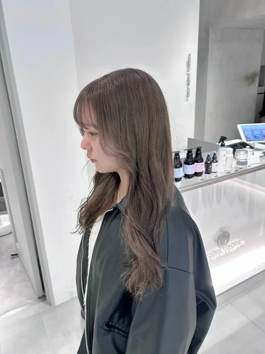 ロング カラー 🪞透け感&韓国ヘア 🪞honokaのヘアスタイル