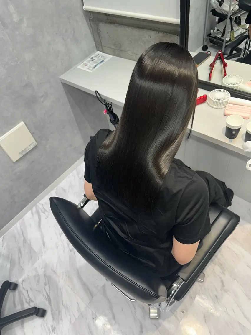 ロング パーマ 野村颯汰 カットモデル募集中のヘアスタイル