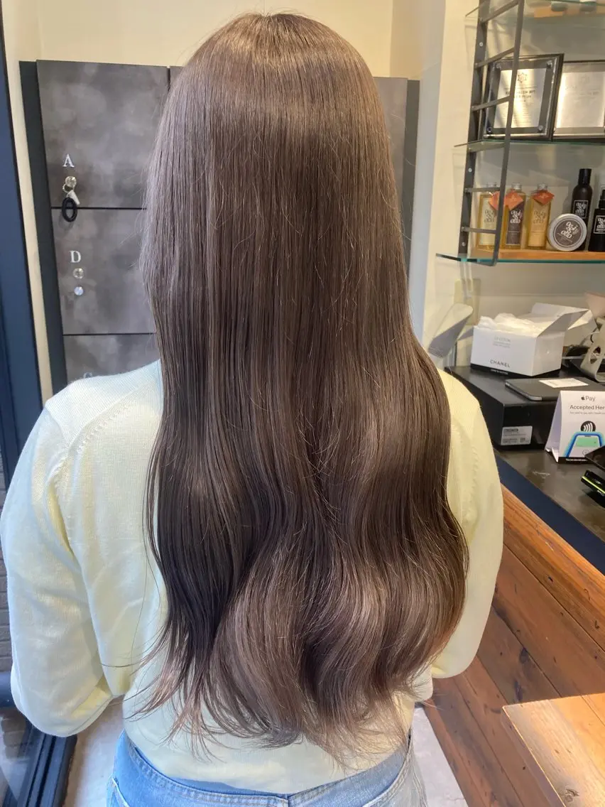 ロング カラー ヘアカラー ✨最安値✨エクステ カラー🌼つきな🌼のヘアスタイル