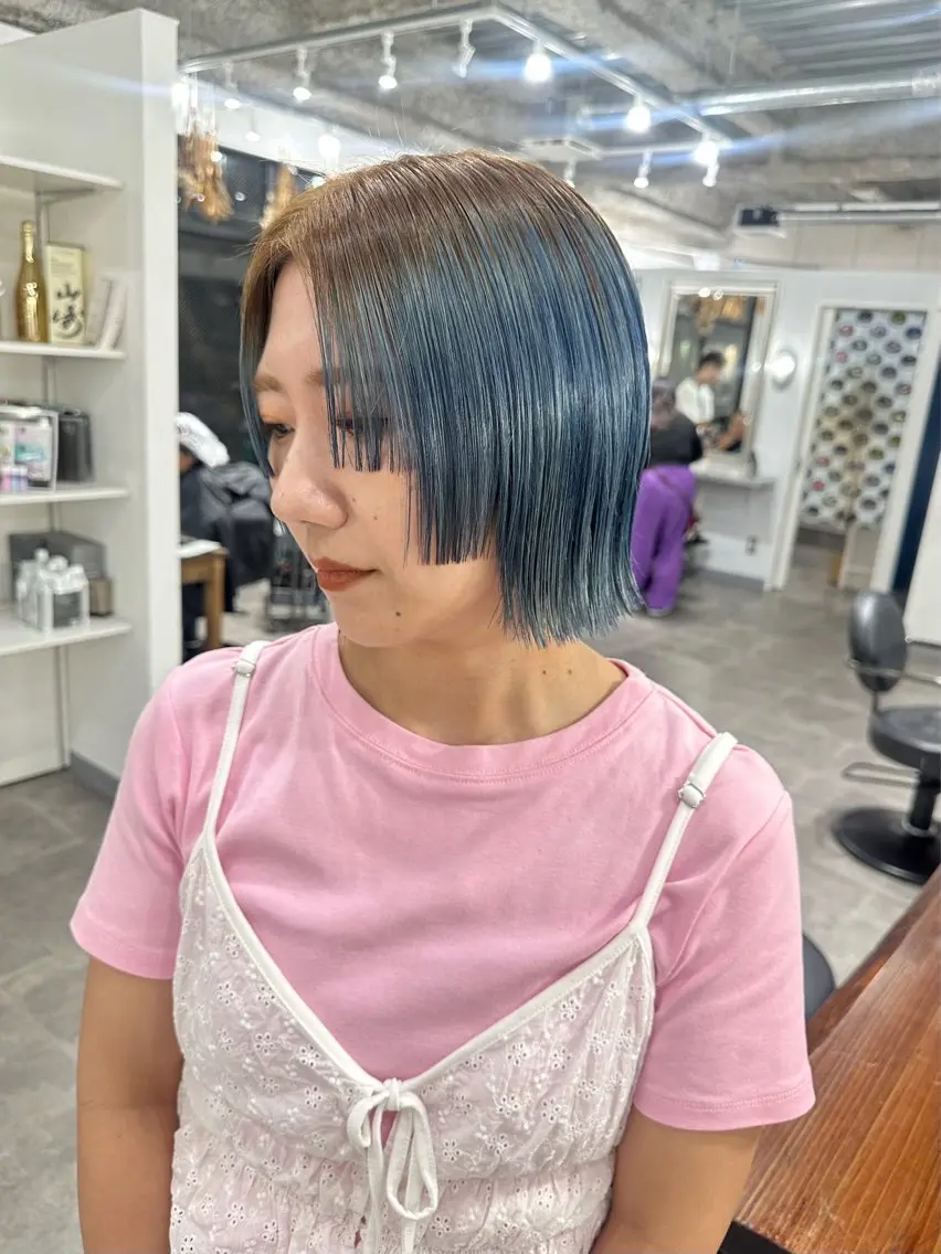 ショート カラー ヘアリゾートAi Tsubasa🐳のヘアスタイル