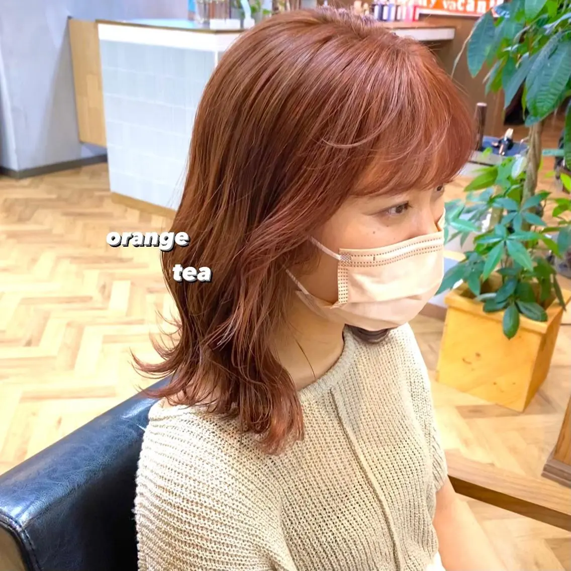ミディアム カラー パーマ ヘアアレンジ メンズ キッズ ネイル マツエク・マツパ メンズブリーチ ブリーチ ダブルカラー ブリーチなしカラー ヘアカラー 前川 朋香のヘアスタイル