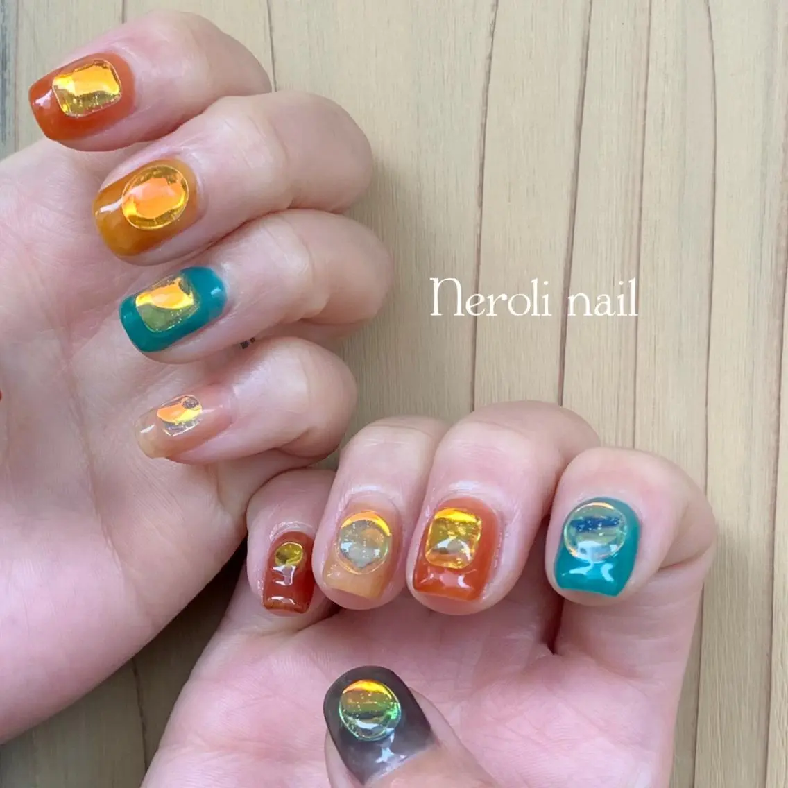 ショート ネイル Neroli nailのネイルデザイン