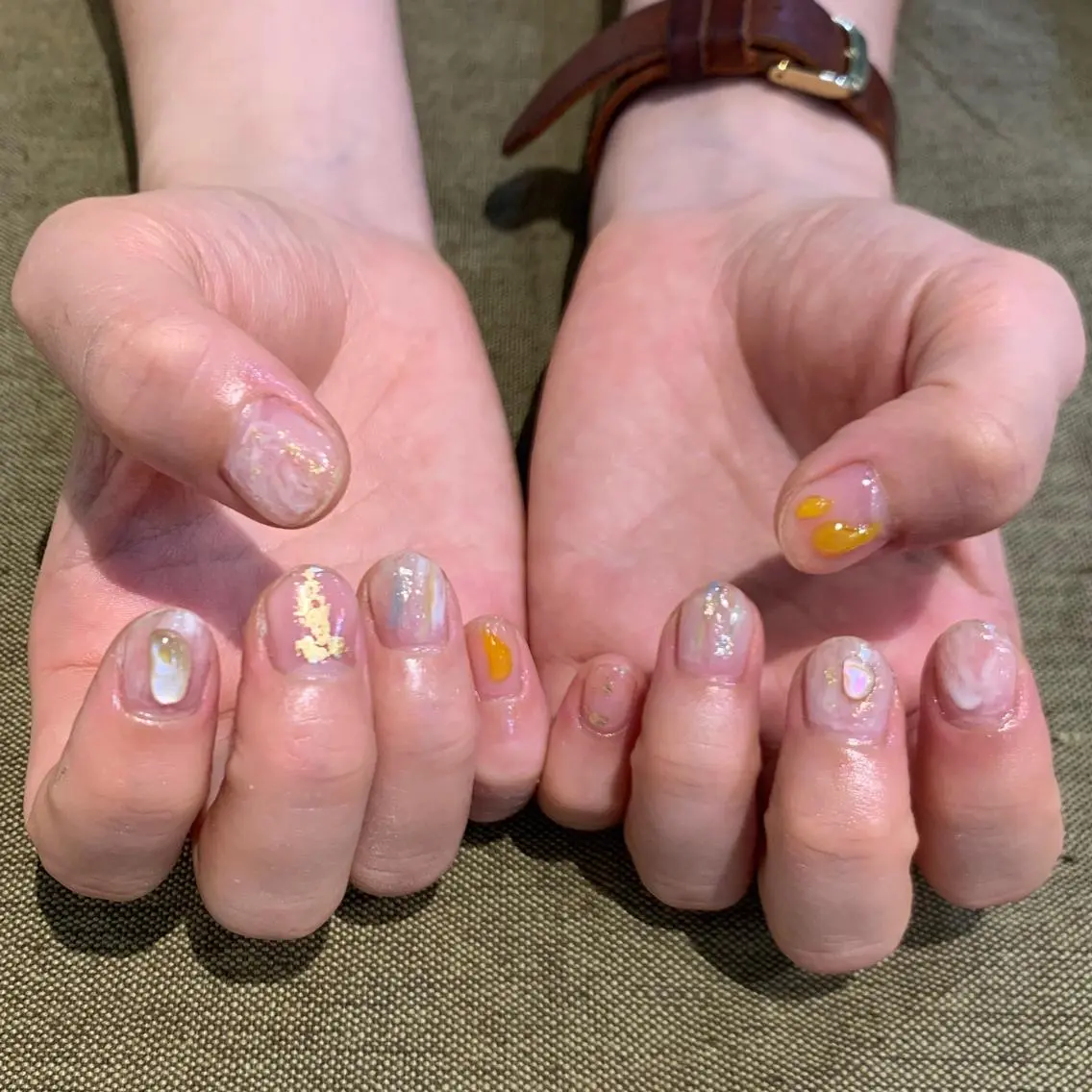 ネイル 持ち込み ハンドネイル Nailist〻 mihoのネイルデザイン
