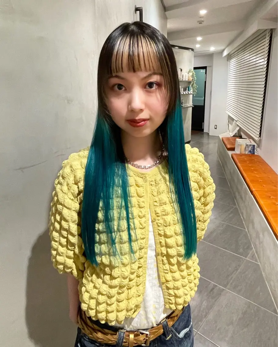 ロング カラー ヘアカラー トリートメント 優作 〜圧倒的信頼〜のヘアスタイル