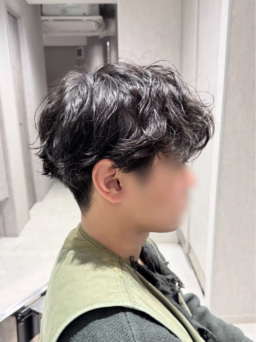 パーマ メンズ 【𝐀𝐬𝐡-池袋 】ひな💭🎀のヘアスタイル