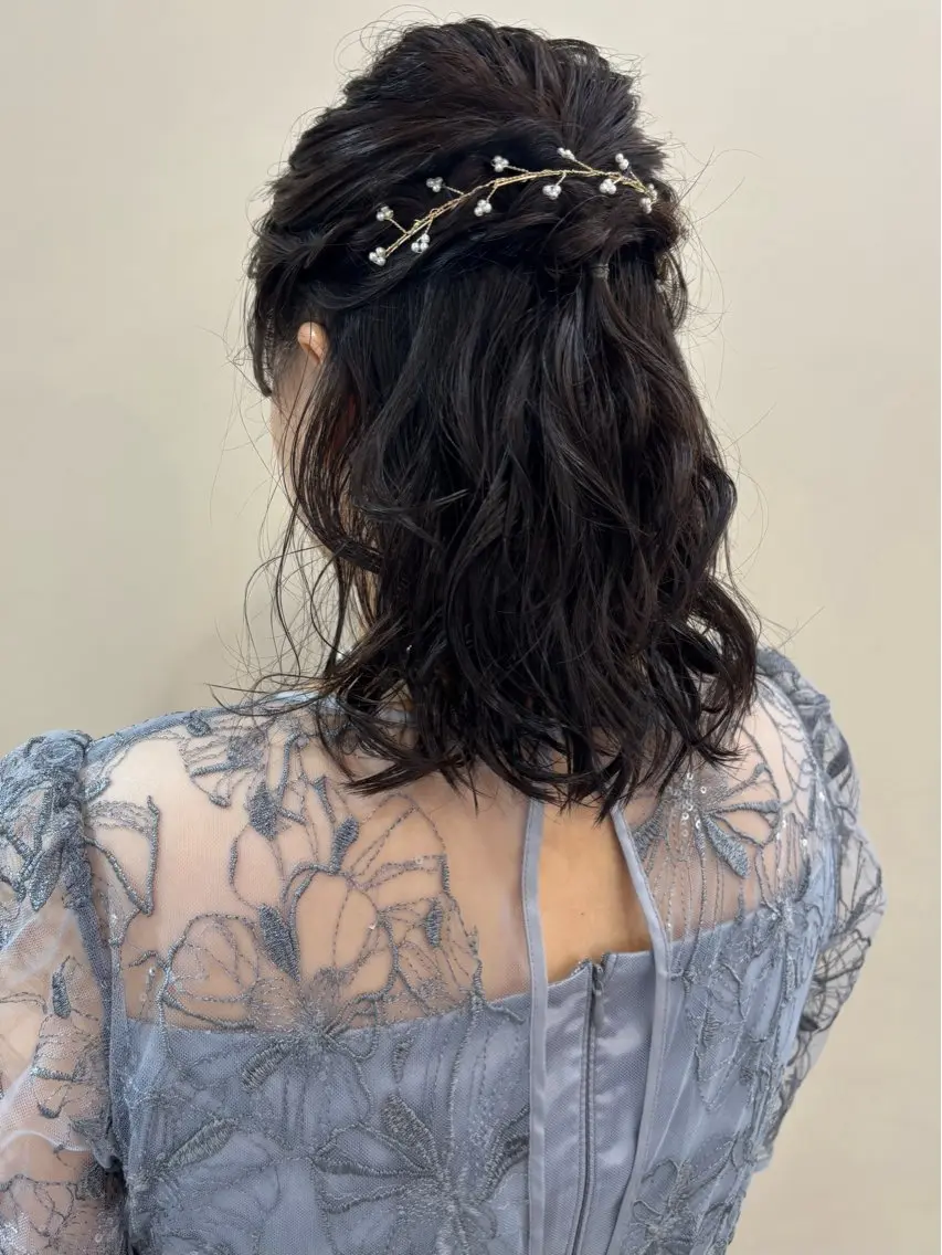 ロング ヘアセット 優李 ゆうりのヘアスタイル