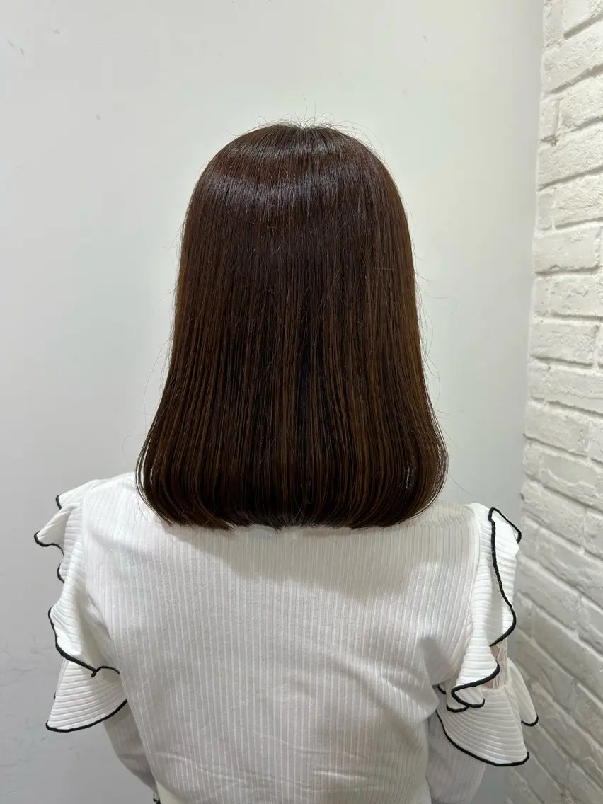 ミディアム カラー merc.🌿✨ いとうりかのヘアスタイル