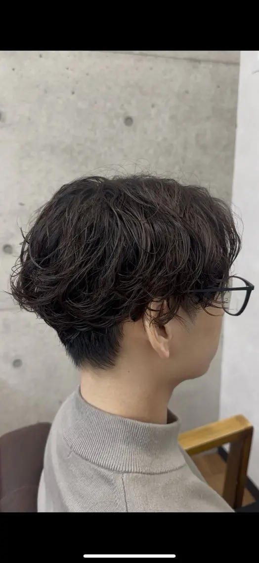 ショート パーマ メンズ Raimu /パーマ/横浜のヘアスタイル