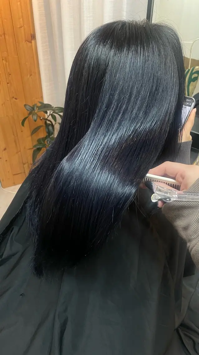 ロング カット ヘアカラー トリートメント ヨネクラ/髪質改善 ・まつげパーマのマツエク・マツパデザイン