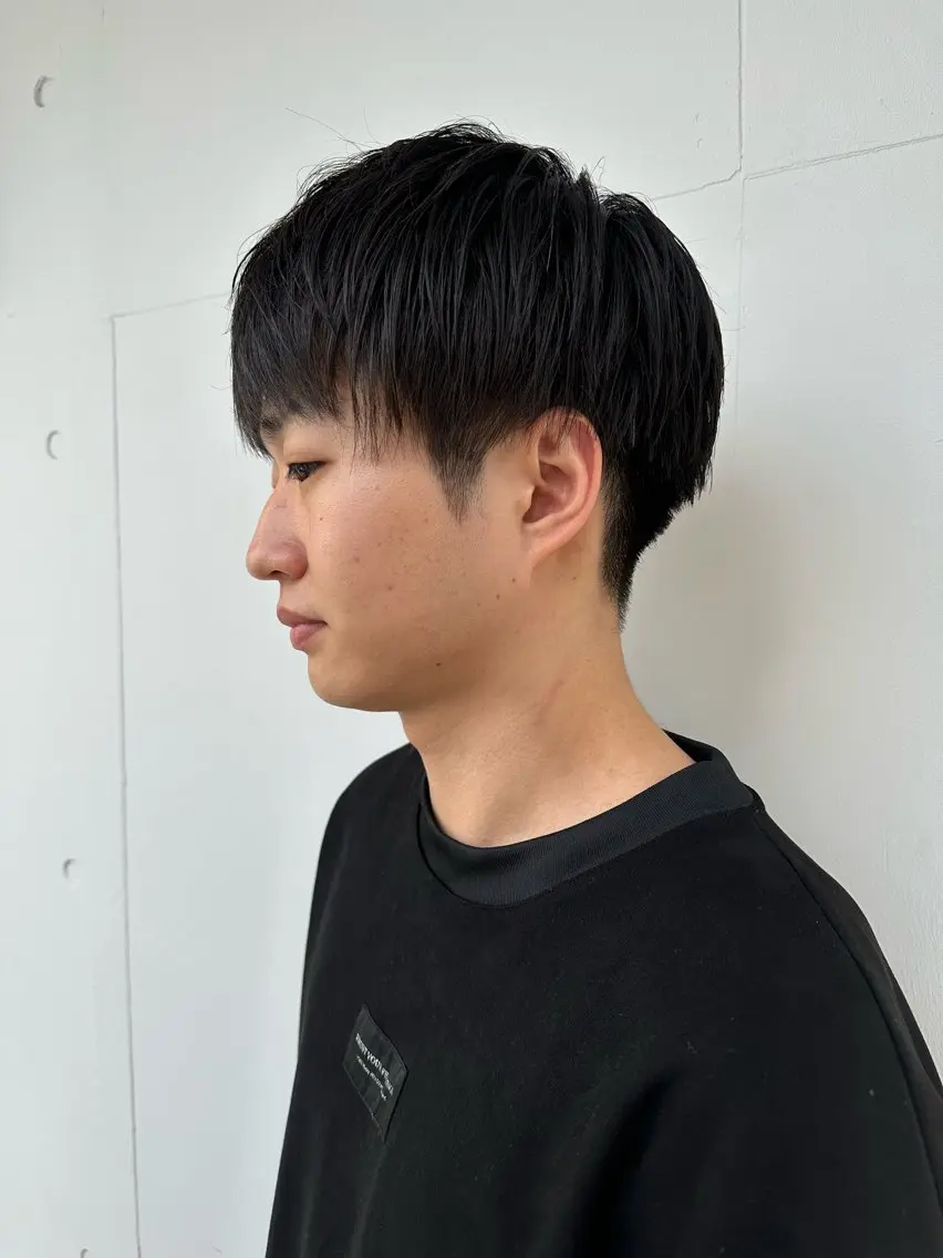 カラー メンズ メンズブリーチ メンズハイトーン メンズインナーカラー メンズ韓国風 メンズウルフカット DAIKIベージュ 🍂レイヤーカットのヘアスタイル