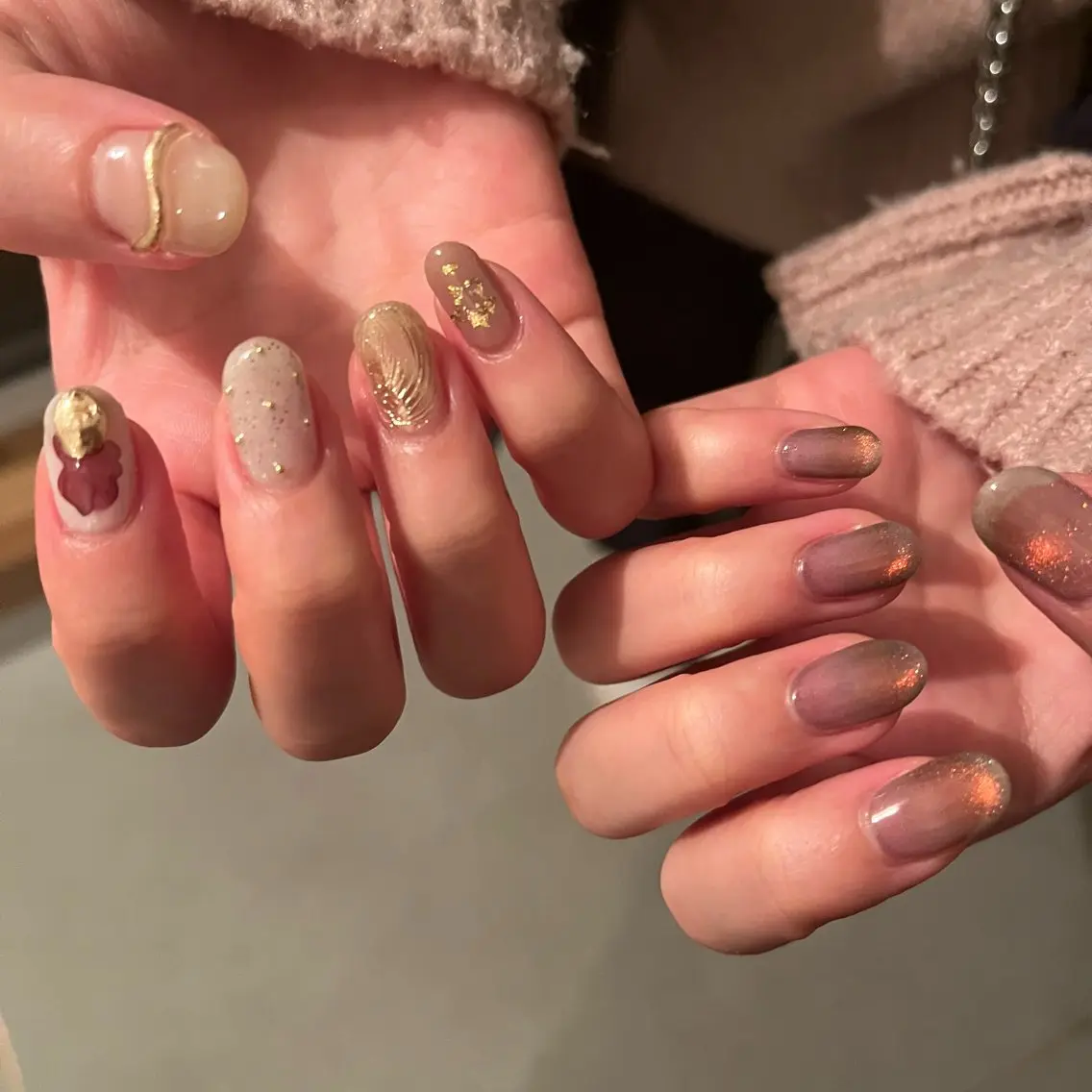 ネイル ニュアンスネイル K Aのネイルデザイン