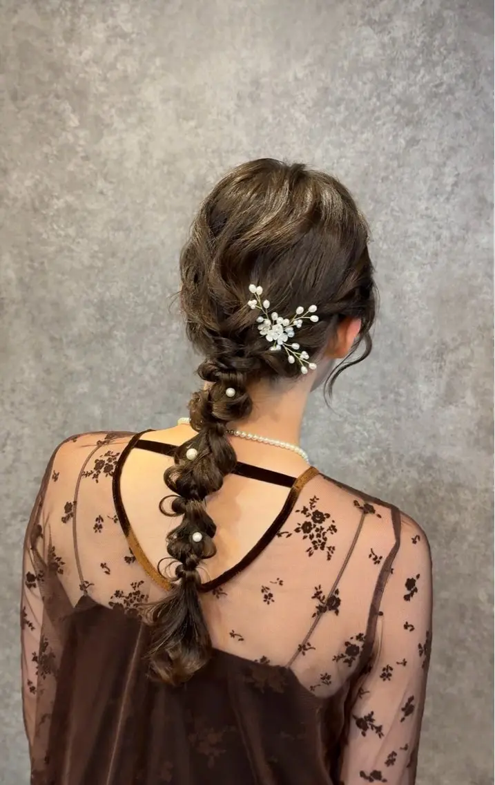 ヘアアレンジ ヘアセット cocoa船橋🦄 chinamiのヘアスタイル
