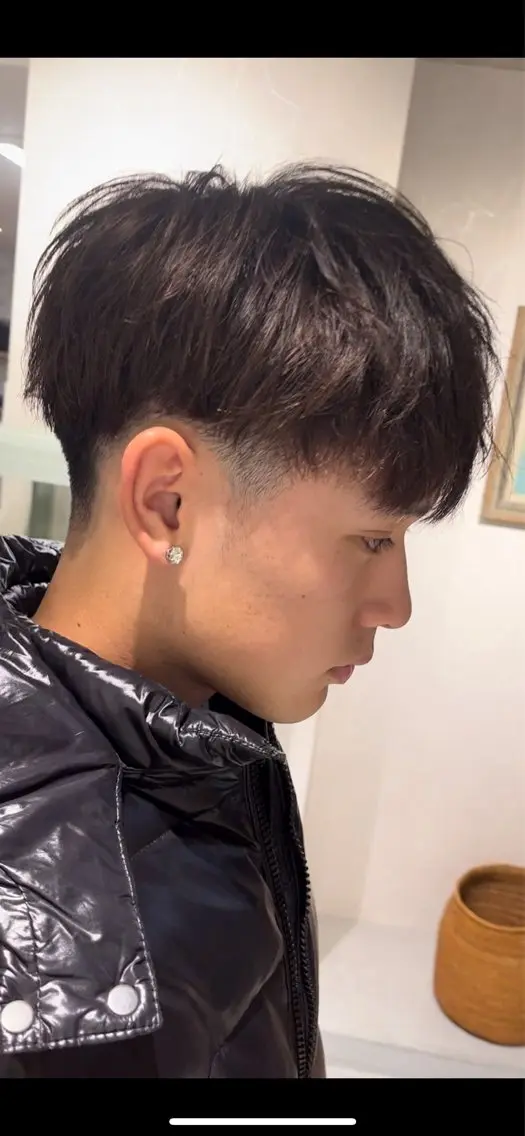 メンズ マッシュ 刈り上げ 瓦井 慧のヘアスタイル