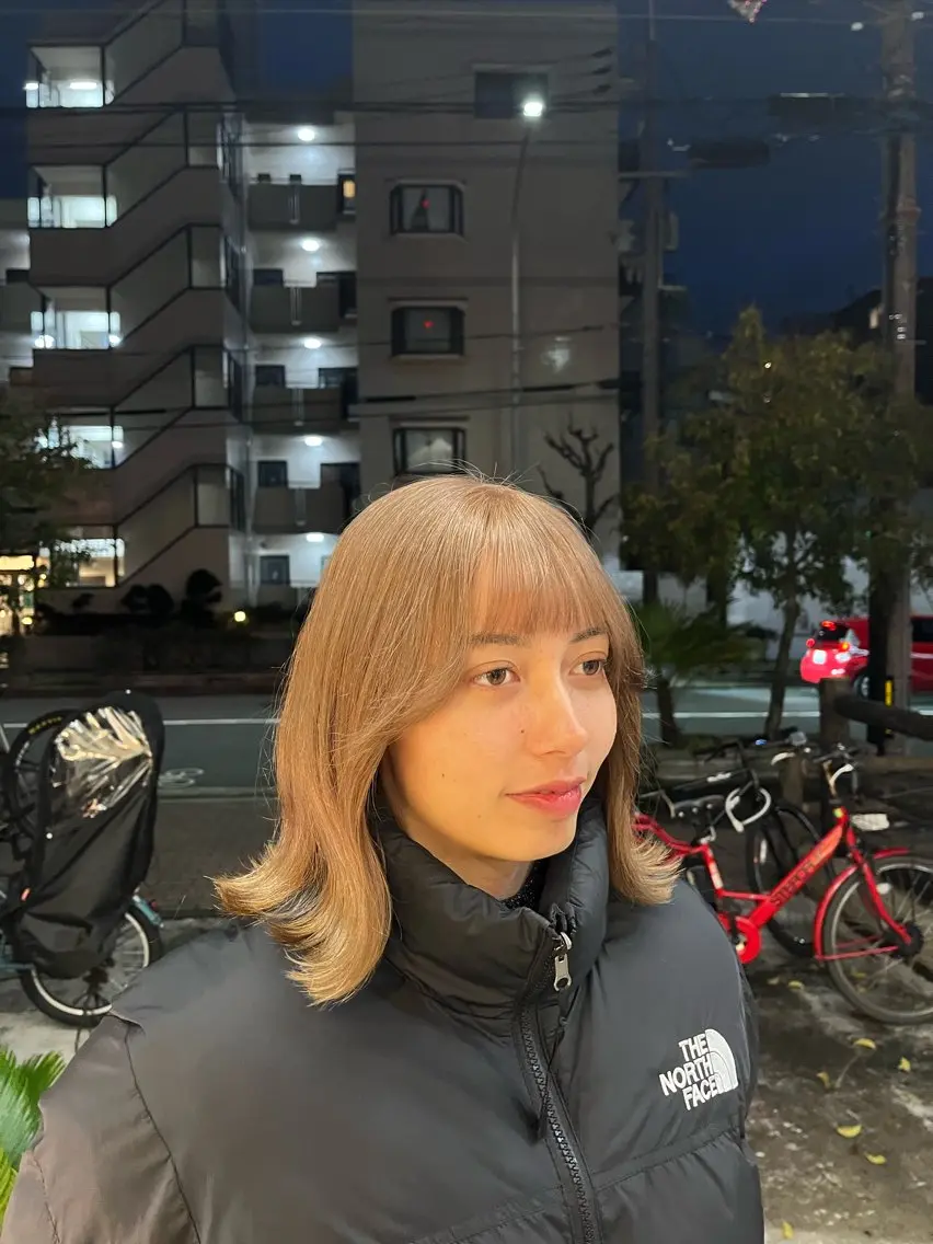 ショート ヘアカラー Tidehair茨木 Riruのヘアスタイル