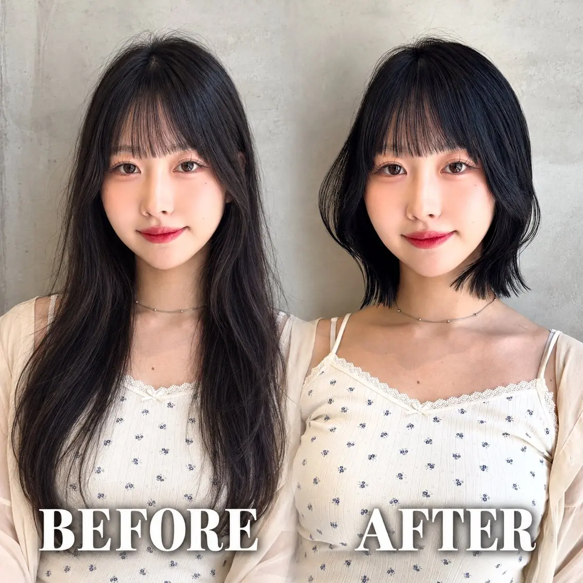 ミディアム カラー カット ヘアカラー トリートメント 🩷小川大輔🩷 店長/ボブ/インナーのヘアスタイル
