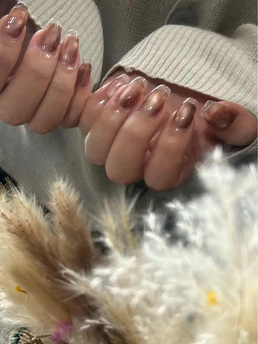 ネイル クリアネイル 長さ出し フレンチネイル 長さ出し専門HALE NAIL さとうのネイルデザイン