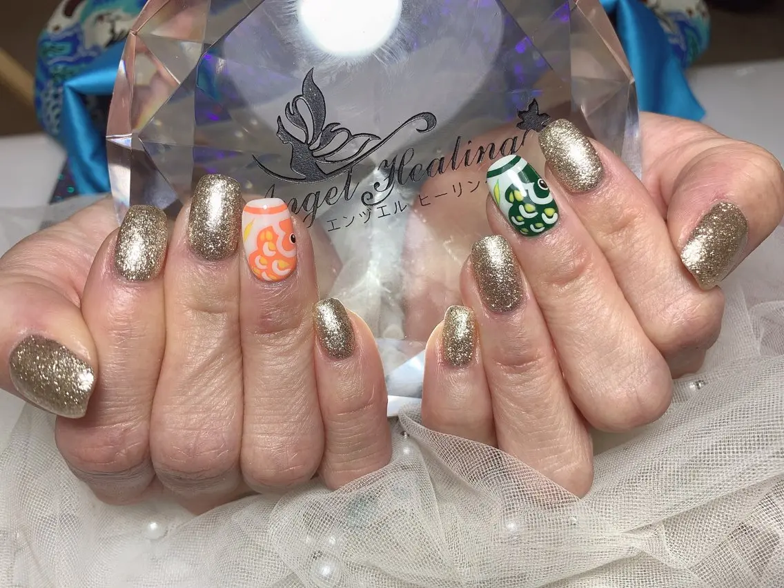 ネイル エンジェル ヒーリング 矢場町店のネイルデザイン
