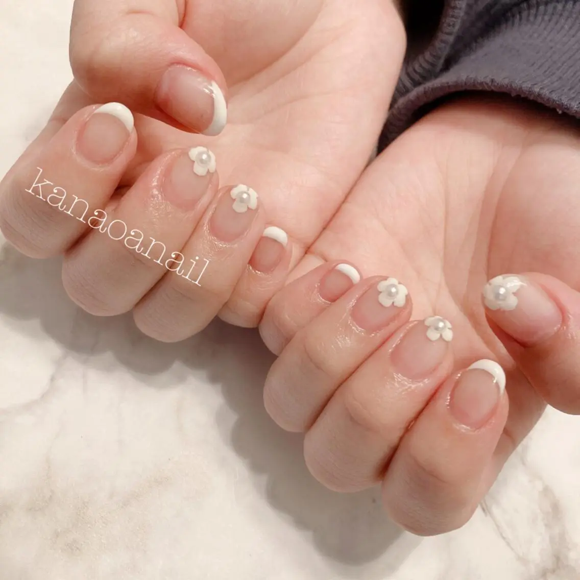 ネイル 地爪育成💅 kanaoanailのネイルデザイン