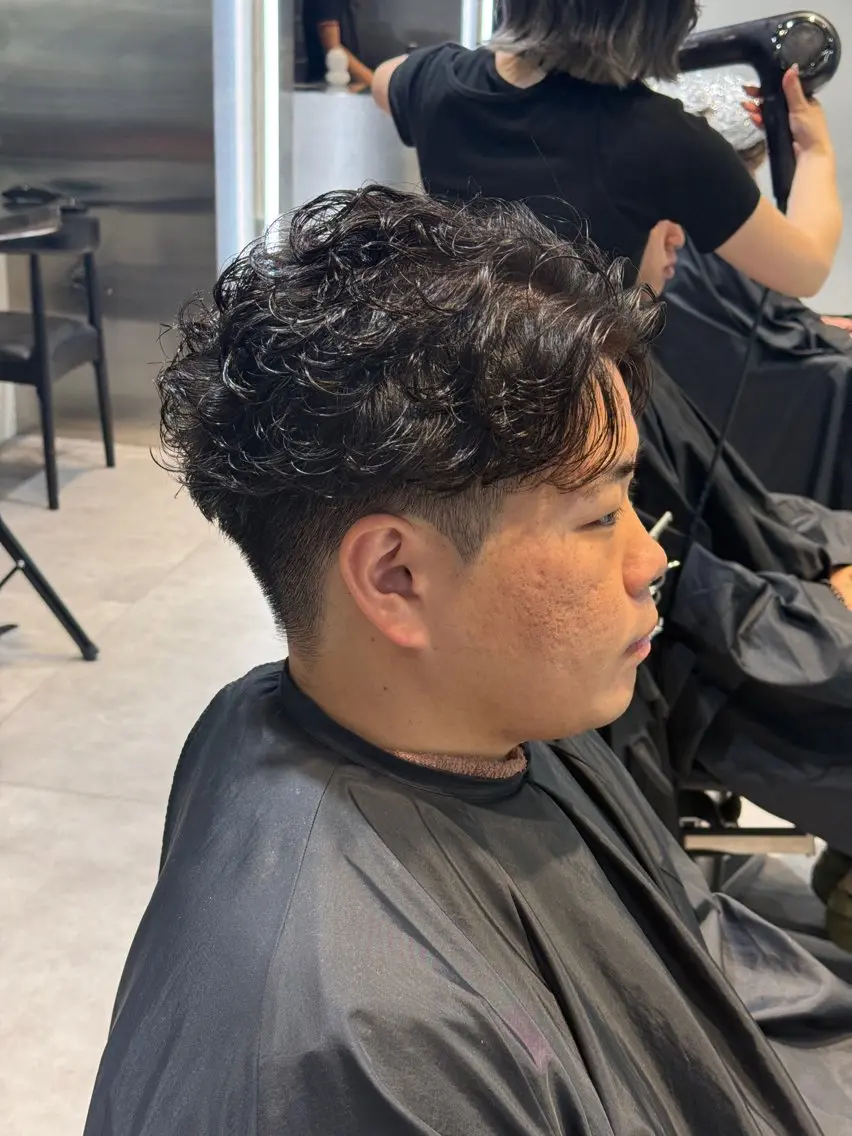 ショート パーマ メンズ カット パーマ 【fifth】永野 凌多/メンズパーマのヘアスタイル