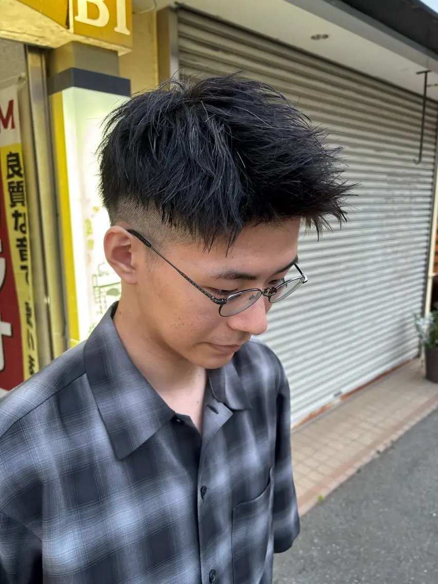 メンズ カット メンズ&髪質改善縮毛 矯正【平山🔥拓哉】のヘアスタイル