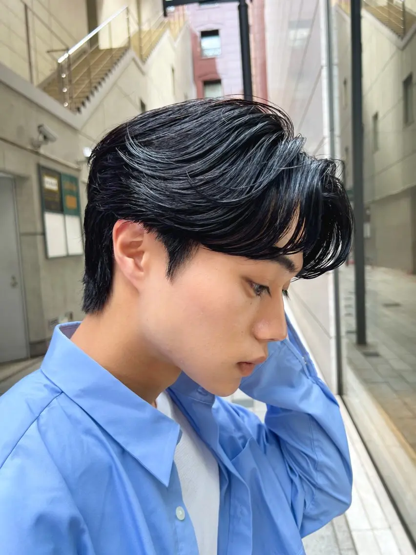 メンズカット✂️+ダウンパーマ✨️(もみあげ、襟足)+ダウントリートメント✨️の写真