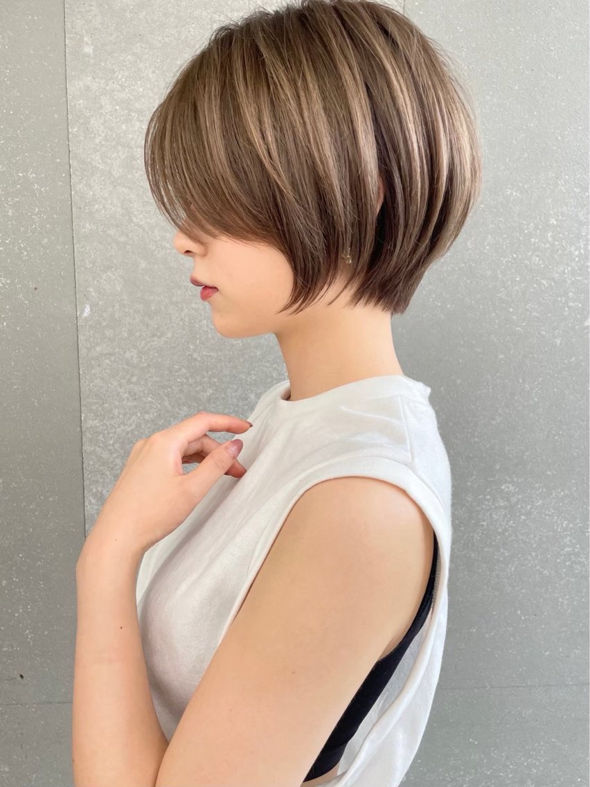 カット＋艶トリートメント(ショートカット)の写真