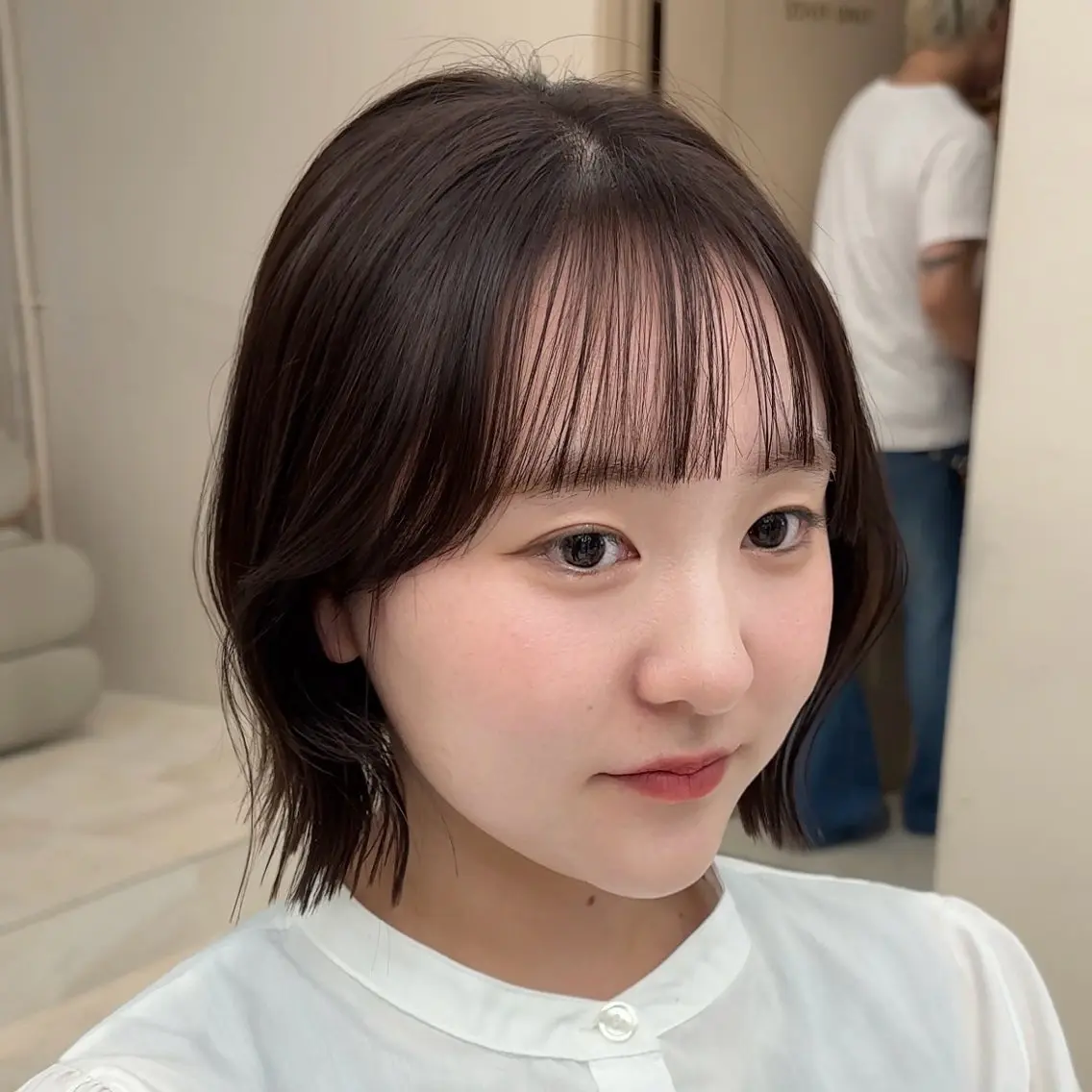 ショート カット ヘアカラー トリートメント きら🎀ボブ/ 透明感カラーのヘアスタイル