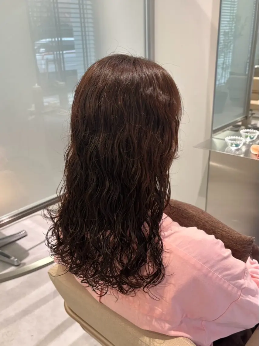 レディースカット✂️+パーマ🌀の写真
