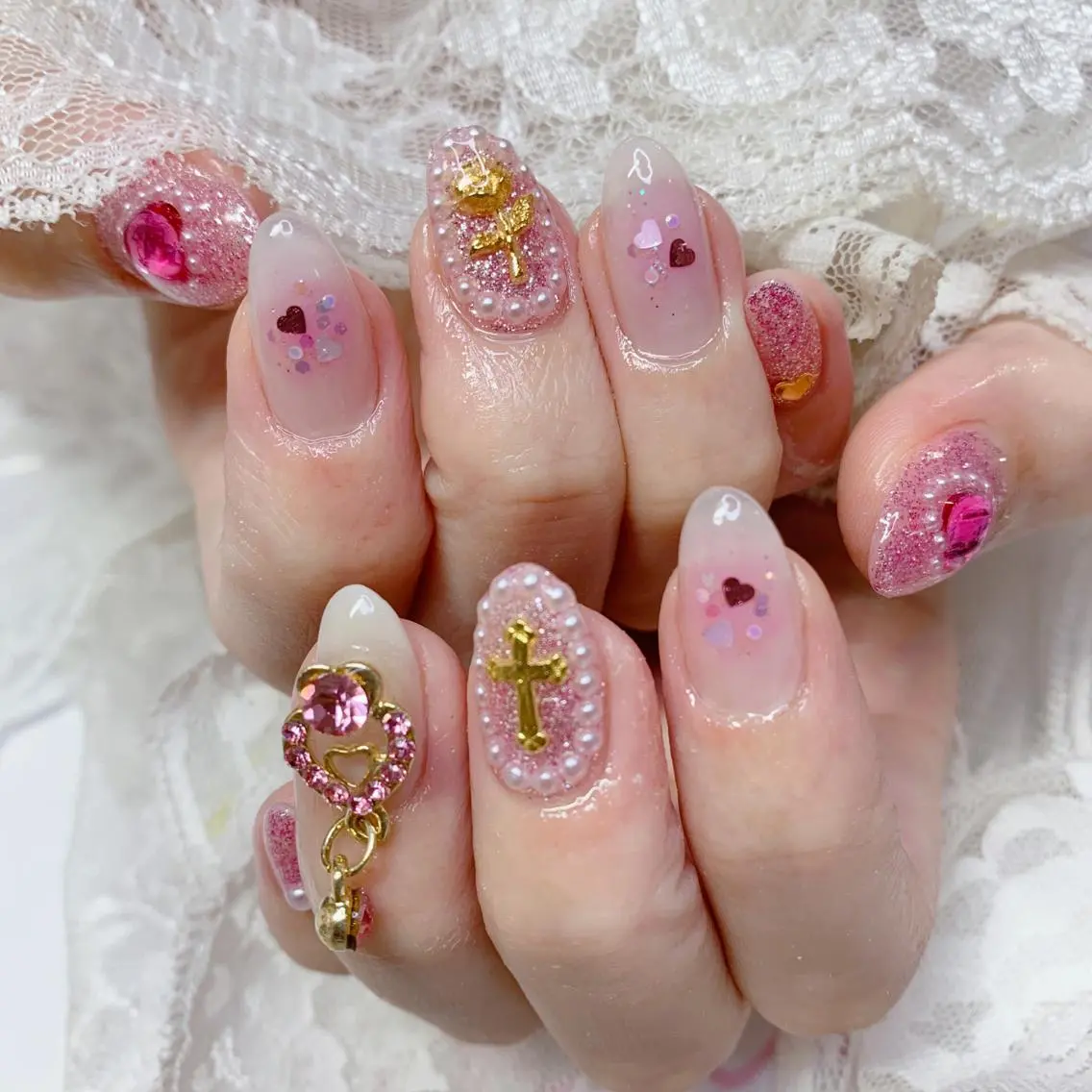 ネイル ハンドネイル La neige* yuki 🐩🌙のネイルデザイン
