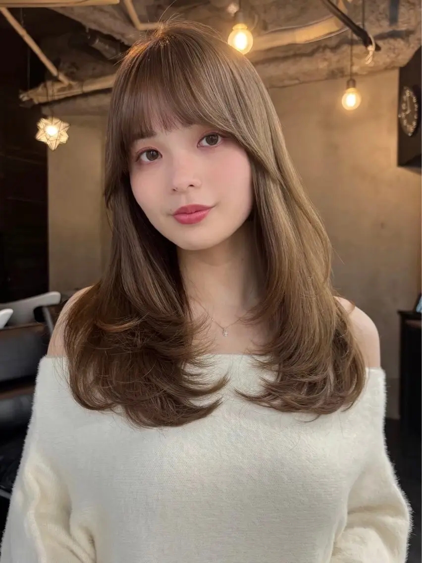 ミディアム KILLA マナのヘアスタイル