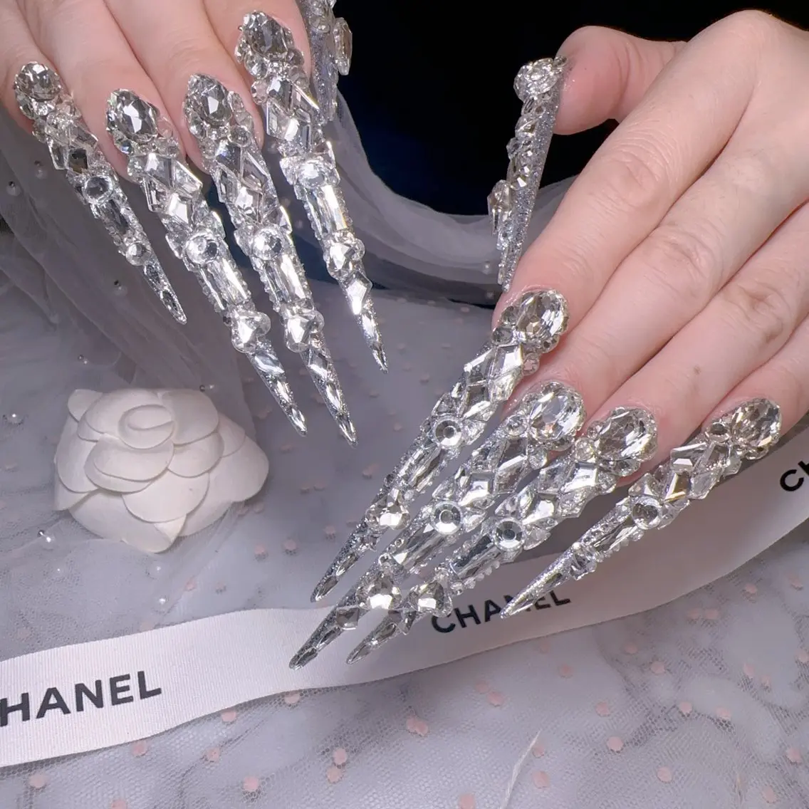 ネイル オーロラネイル フットネイル フレンチネイル ジェルネイル 韓国ネイル Belle nail salon 新小岩のネイルデザイン