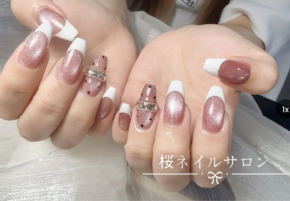 ネイル アートネイル フットネイル フレンチネイル ジェルネイル ニュアンスネイル ハンドネイル 桜 ネイルのネイルデザイン