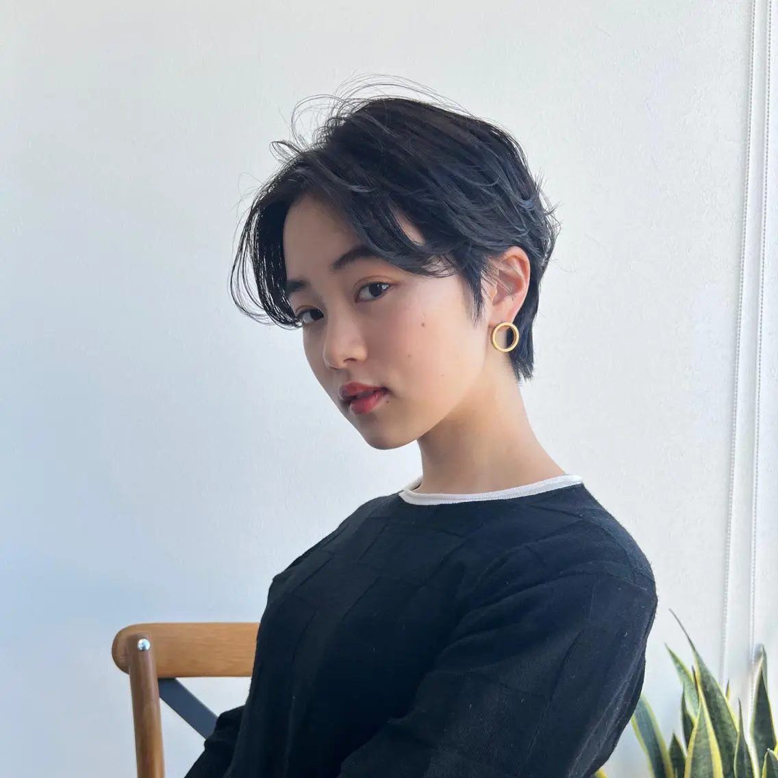 ショート カラー ハンサムショート レイヤーカット ショートヘア 【完全マンツー 恵比寿】佐藤 翔のヘアスタイル