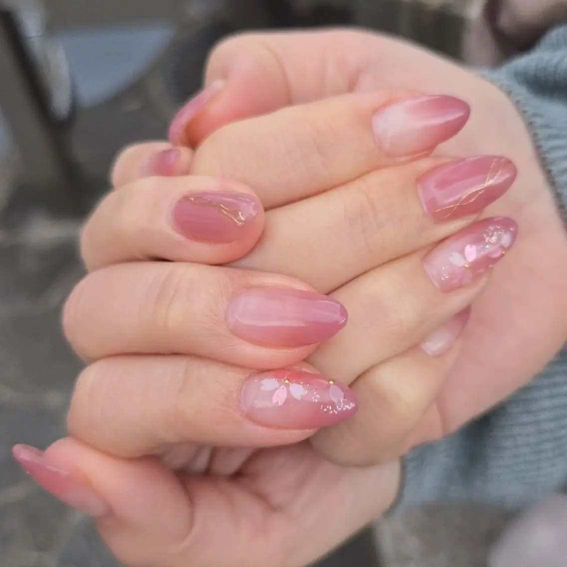 《hand》オフ込み 定額オフィスネイルの写真